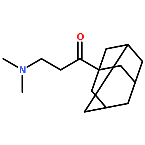 1-Propanone, 3-(dimethylamino)-1-tricyclo[3.3.1.13,7]dec-1-yl-