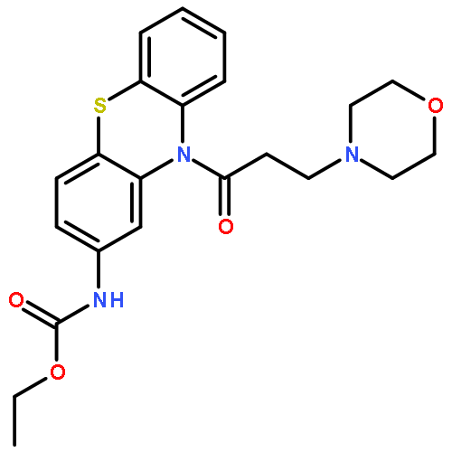 Ethyl (10-(3-morpholinopropanoyl)-10H-phenothiazin-2-yl)carbamate