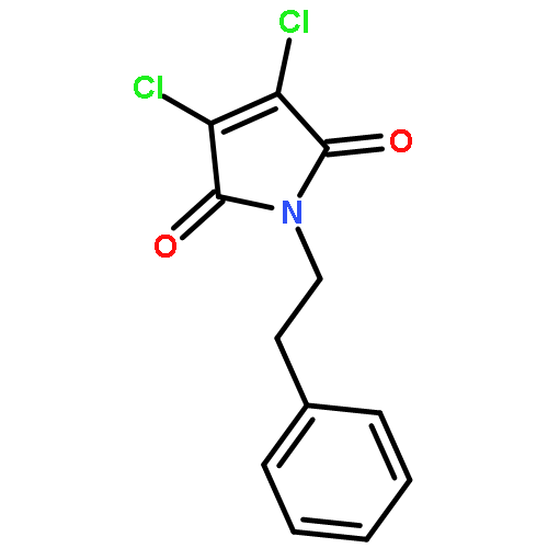 1H-Pyrrole-2,5-dione,3,4-dichloro-1-(2-phenylethyl)-