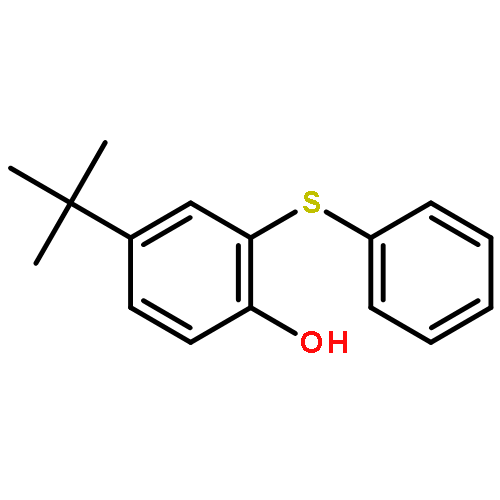 Phenol, 4-(1,1-dimethylethyl)-2-(phenylthio)-