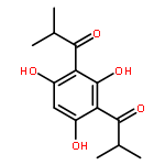 1-Propanone, 1,1'-(2,4,6-trihydroxy-1,3-phenylene)bis[2-methyl-