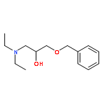 1-(DIETHYLAMINO)-3-PHENYLMETHOXYPROPAN-2-OL 