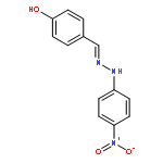 Benzaldehyde, 4-hydroxy-, (4-nitrophenyl)hydrazone