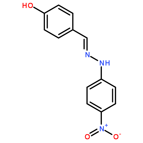 Benzaldehyde, 4-hydroxy-, (4-nitrophenyl)hydrazone