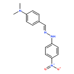 Benzaldehyde, 4-(dimethylamino)-, (4-nitrophenyl)hydrazone