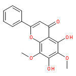 5,7-DIHYDROXY-6,8-DIMETHOXY-2-PHENYL-4H-CHROMEN-4-ONE 