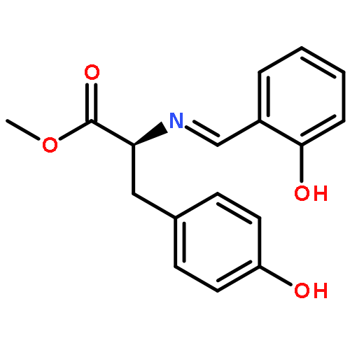 L-Tyrosine, N-[(2-hydroxyphenyl)methylene]-, methyl ester