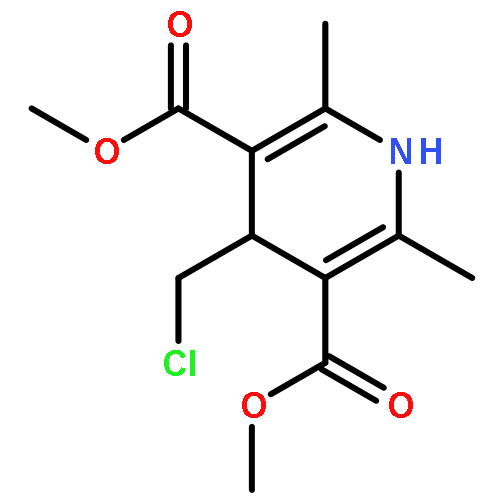 3,5-PYRIDINEDICARBOXYLIC ACID, 4-(CHLOROMETHYL)-1,4-DIHYDRO-2,6-DIMETHYL-, DIMETHYL ESTER