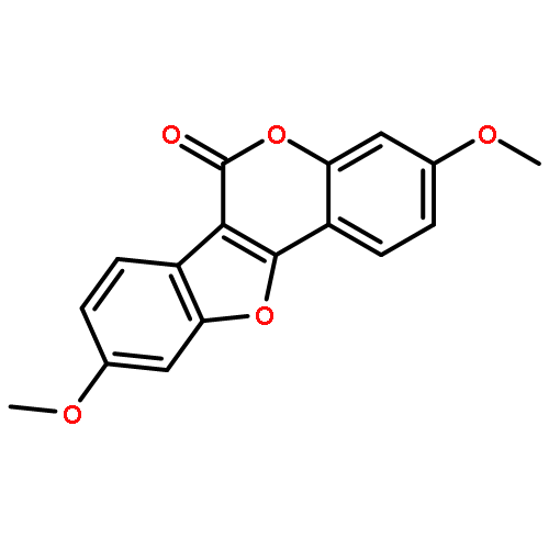 6H-Benzofuro[3,2-c][1]benzopyran-6-one,3,9-dimethoxy-