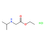 Glycine,N-(1-methylethyl)-, ethyl ester, hydrochloride (1:1)