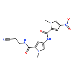 1H-PYRROLE-2-CARBOXAMIDE, N-[5-[[(2-CYANOETHYL)AMINO]CARBONYL]-1-METHYL-1H-PYRROL-3-YL]-1-METHYL-4-NITRO-