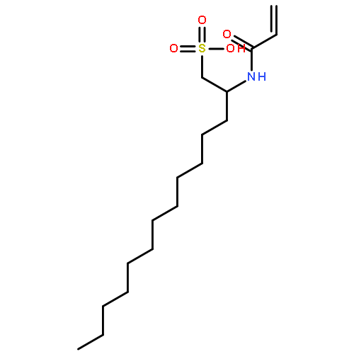 2-Acryloylamino-tetradecane-1-sulfonic acid