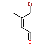 2-Butenal, 4-bromo-3-methyl-, (E)-