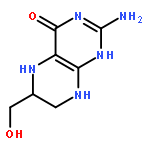 2-AMINO-6-(HYDROXYMETHYL)-5,6,7,8-TETRAHYDRO-1H-PTERIDIN-4-ONE 