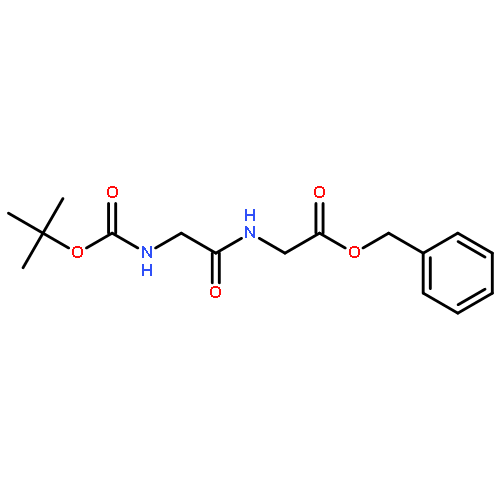 Glycine, N-[N-[(1,1-dimethylethoxy)carbonyl]glycyl]-, phenylmethyl ester