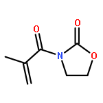 2-Oxazolidinone, 3-(2-methyl-1-oxo-2-propenyl)-