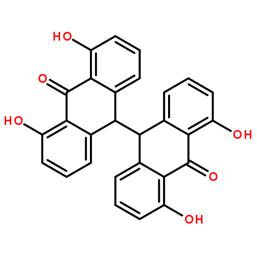 10-(4,5-DIHYDROXY-10-OXO-9H-ANTHRACEN-9-YL)-1,8-DIHYDROXY-10H-ANTHRACEN-9-ONE 