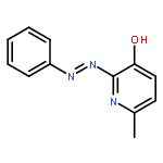 6-methyl-2-[(E)-phenyldiazenyl]pyridin-3-ol