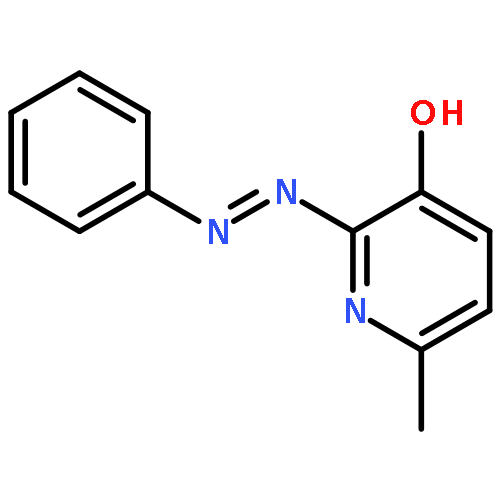 6-methyl-2-[(E)-phenyldiazenyl]pyridin-3-ol