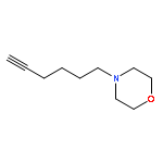 Morpholine, 4-(5-hexynyl)-