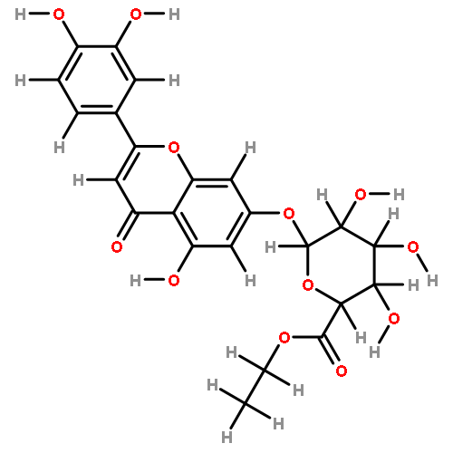 luteolin-7-O-beta-D-glucuronide ethyl ester