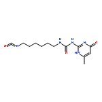 Urea,N-(1,4-dihydro-6-methyl-4-oxo-2-pyrimidinyl)-N'-(6-isocyanatohexyl)-