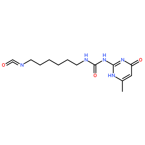 Urea,N-(1,4-dihydro-6-methyl-4-oxo-2-pyrimidinyl)-N'-(6-isocyanatohexyl)-