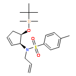 N-allyl-N-((1S,5R)-5-[tert-butyldimethylsilanyloxy)cyclopent-2-enyl]-4-methylbenzenesulfonamide