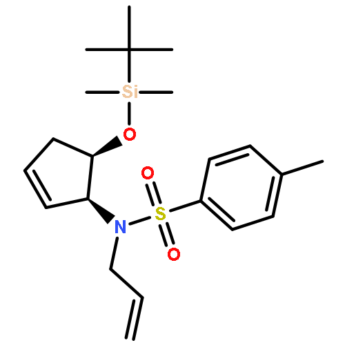 N-allyl-N-((1S,5R)-5-[tert-butyldimethylsilanyloxy)cyclopent-2-enyl]-4-methylbenzenesulfonamide