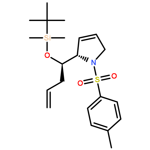 (S)-2-[(R)-1-(tert-butyldimethylsilanyloxy)but-3-enyl]-1-(toluene-4-sulfonyl)-2,5-dihydro-1H-pyrrole