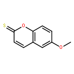 2H-1-Benzopyran-2-thione, 6-methoxy-