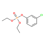 Phosphoric acid, 3-chlorophenyl diethyl ester