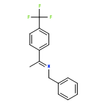 Benzenemethanamine, N-[1-[4-(trifluoromethyl)phenyl]ethylidene]-