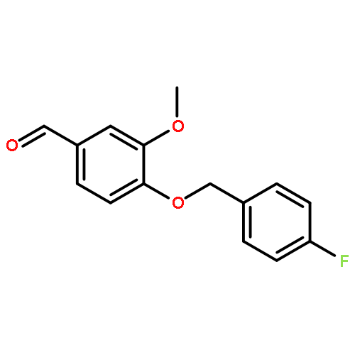 4-((4-Fluorobenzyl)oxy)-3-methoxybenzaldehyde