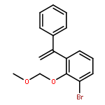 Benzene, 1-bromo-2-(methoxymethoxy)-3-(1-phenylethenyl)-