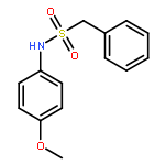 N-(4-Methoxy-phenyl)-C-phenyl-methanesulfonamide