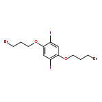 1,4-BIS(3-BROMOPROPOXY)-2,5-DIIODOBENZENE 