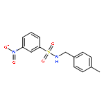 Benzenesulfonamide, N-[(4-methylphenyl)methyl]-3-nitro-