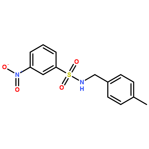 Benzenesulfonamide, N-[(4-methylphenyl)methyl]-3-nitro-