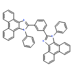 1H-Phenanthro[9,10-d]imidazole, 2,2'-(1,3-phenylene)bis[1-phenyl-