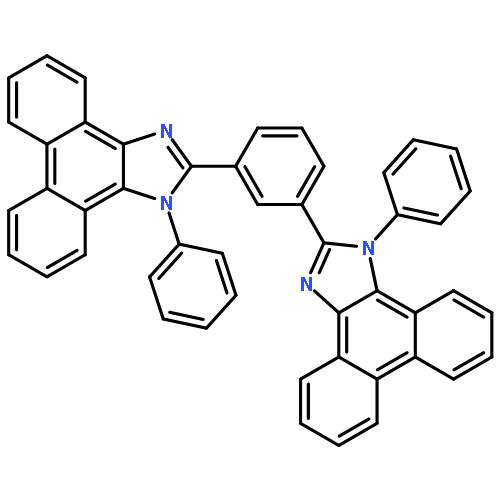 1H-Phenanthro[9,10-d]imidazole, 2,2'-(1,3-phenylene)bis[1-phenyl-