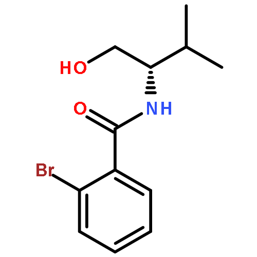Benzamide, 2-bromo-N-[(1S)-1-(hydroxymethyl)-2-methylpropyl]-