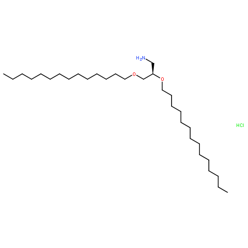 1-Propanamine, 2,3-bis(tetradecyloxy)-, hydrochloride, (2R)-