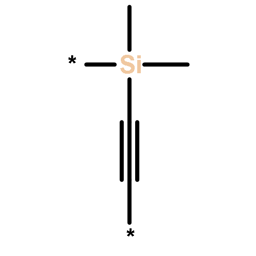 Poly[(dimethylsilylene)-1,2-ethynediyl]