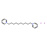 1-(10-PYRIDIN-1-IUM-1-YLDECYL)PYRIDIN-1-IUM;DIIODIDE 