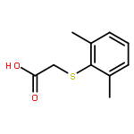 Acetic acid, [(2,6-dimethylphenyl)thio]-