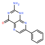 4(1H)-Pteridinone, 2-amino-7-phenyl-