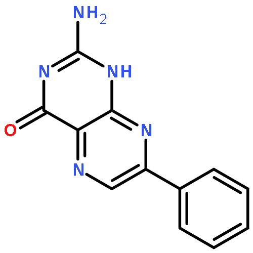 4(1H)-Pteridinone, 2-amino-7-phenyl-