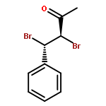 2-Butanone, 3,4-dibromo-4-phenyl-, (3R,4S)-rel-