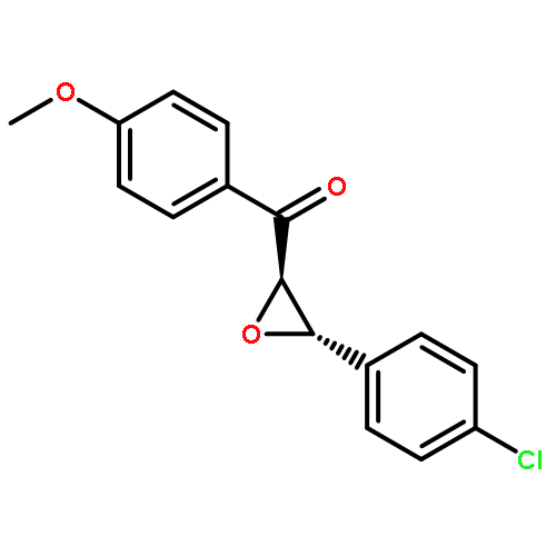 Methanone, [(2R,3S)-3-(4-chlorophenyl)oxiranyl](4-methoxyphenyl)-, rel-